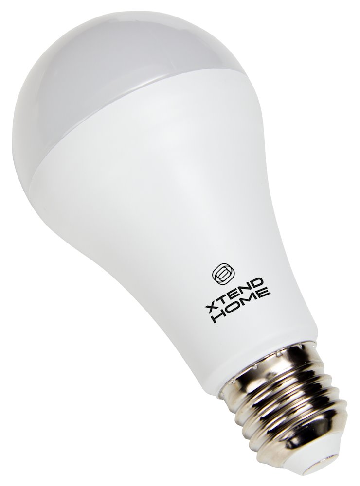 Xtend Home smart LED žárovka, E27, RGB+W, 14W, 1400lm, barevná, stmívatelná, WiFi, Tuya