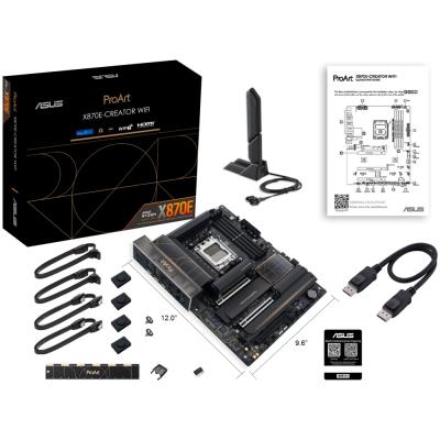 ASUS PROART X870E-CREATOR WIFI / X870E / AM5 / 4x DDR5 / HDMI / M.2 / USB4 / WIFI / ATX