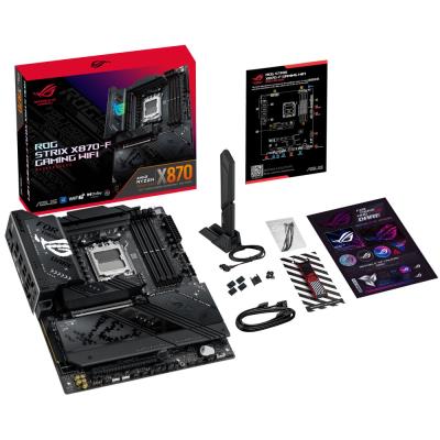 ASUS ROG STRIX X870-F GAMING WIFI / X870 / AM5 / 4x DDR5 / HDMI / M.2 / USB4 / WIFI / ATX