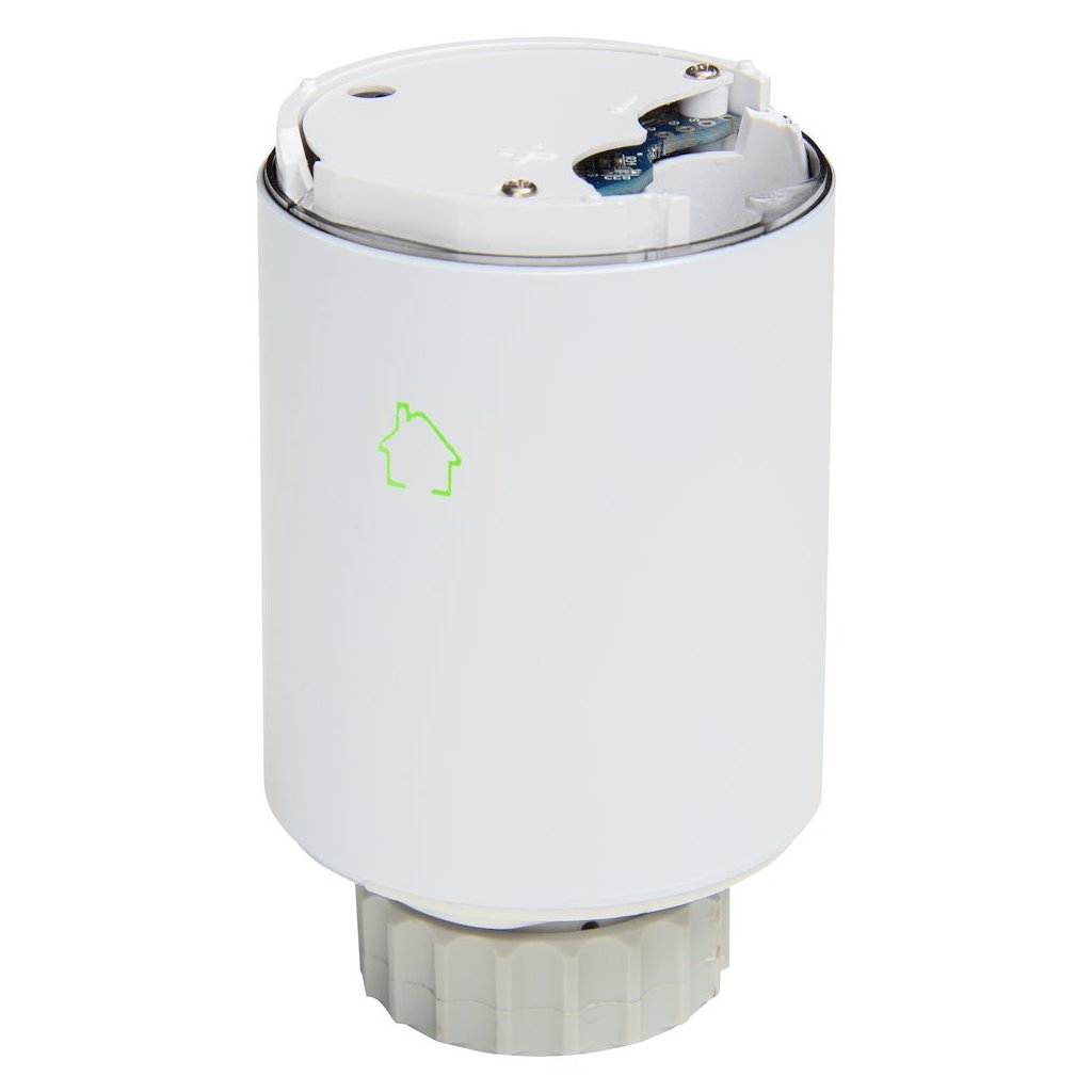 Xtend Home Tuya chytrý set brána Zigbee + 2x termostatická hlavice dispej na boku