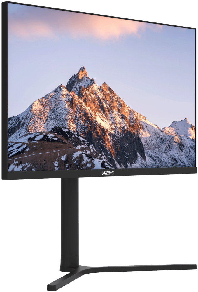 DAHUA 24" LED LM24-B201A/ IPS panel/ 1920x1080 (FHD)/ 1000:1/ 6ms/ 250 cd/m2/ HDMI/ DP/ VGA/ PIVOT/ VESA 100x100/ černý