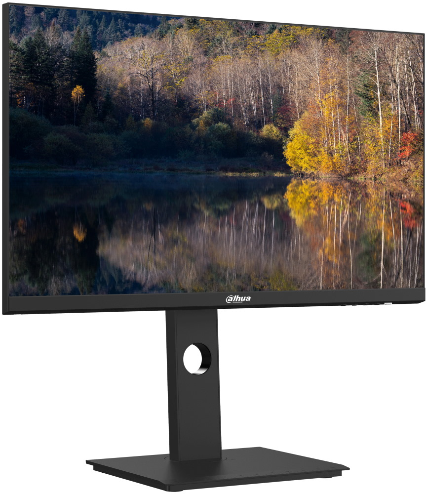 DAHUA 24" LED LM24-P301A/ IPS panel/ 2560x1440 (QHD)/ 1000:1/ 6ms/ 320 cd/m2/ HDMI/ DP/ USB-C/ PIVOT/ VESA 75x75/ černý
