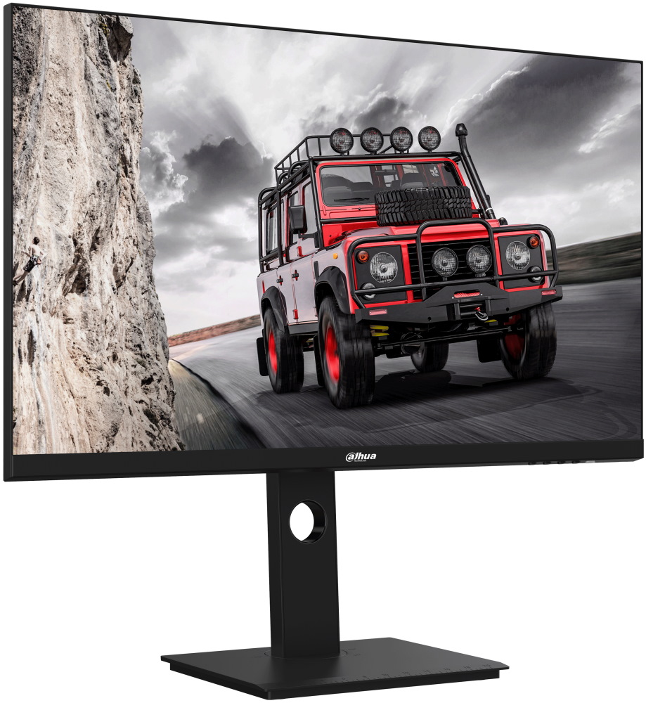 DAHUA 27" LED LM27-P301A/ IPS panel/ 2560x1440 (QHD)/ 1200:1/ 5ms/ 350 cd/m2/ HDMI/ DP/ USB-C/ PIVOT/ VESA 75x75/ černý