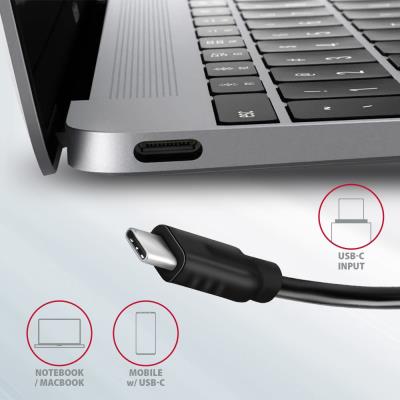 AXAGON hub USB-C / HMC-5G2 / USB 3.2 Gen2 / 2x USB-C / 2X USB-A / 1x HDMI / 4k/60 / 100W PD / 0,1m
