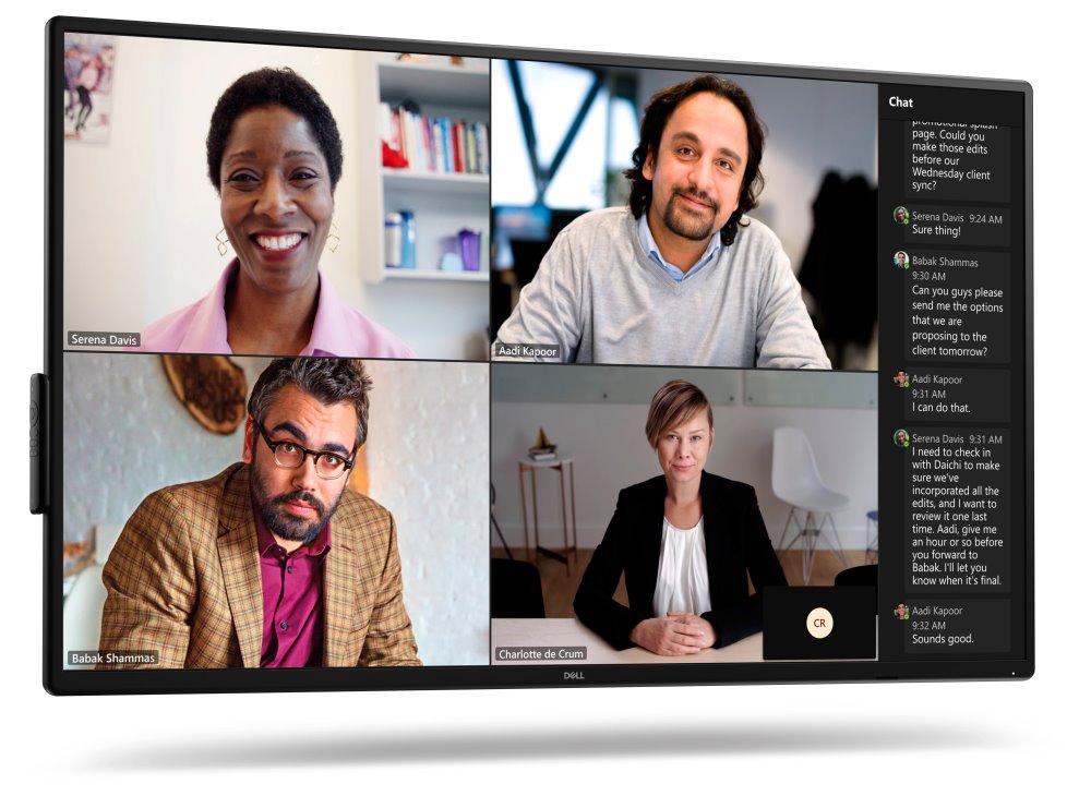 DELL P5525QC/ 55" LED/ 16:9/ 3840x2160/ 1200:1/ 8ms/USB-C/ 2x HDMI/ 2xDP/ 2x USB/ RJ45/ COM/ 3Y Basic on-site