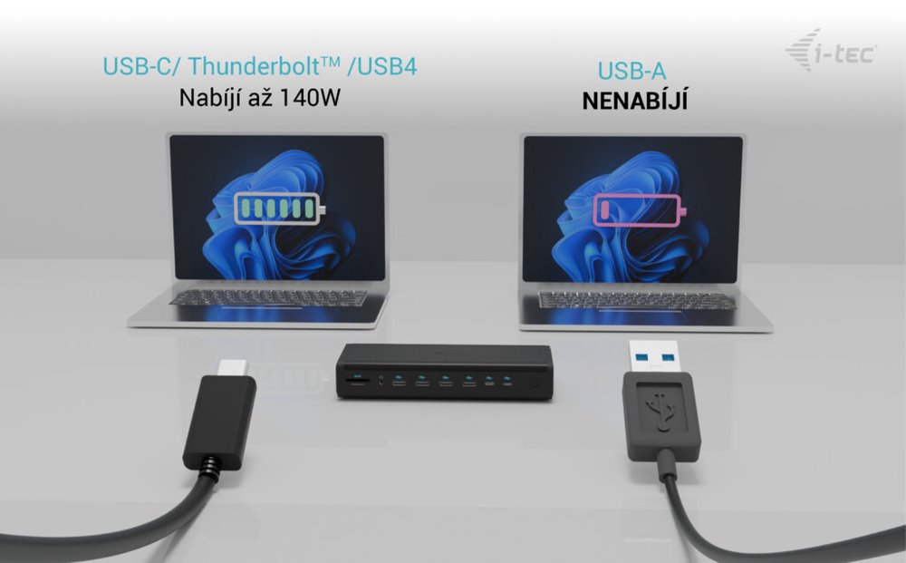 i-tec dokovací stanice Universal 6x 4K Display Docking Station, Power Delivery 140W