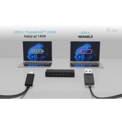 i-tec dokovací stanice Universal 6x 4K Display Docking Station, Power Delivery 140W
