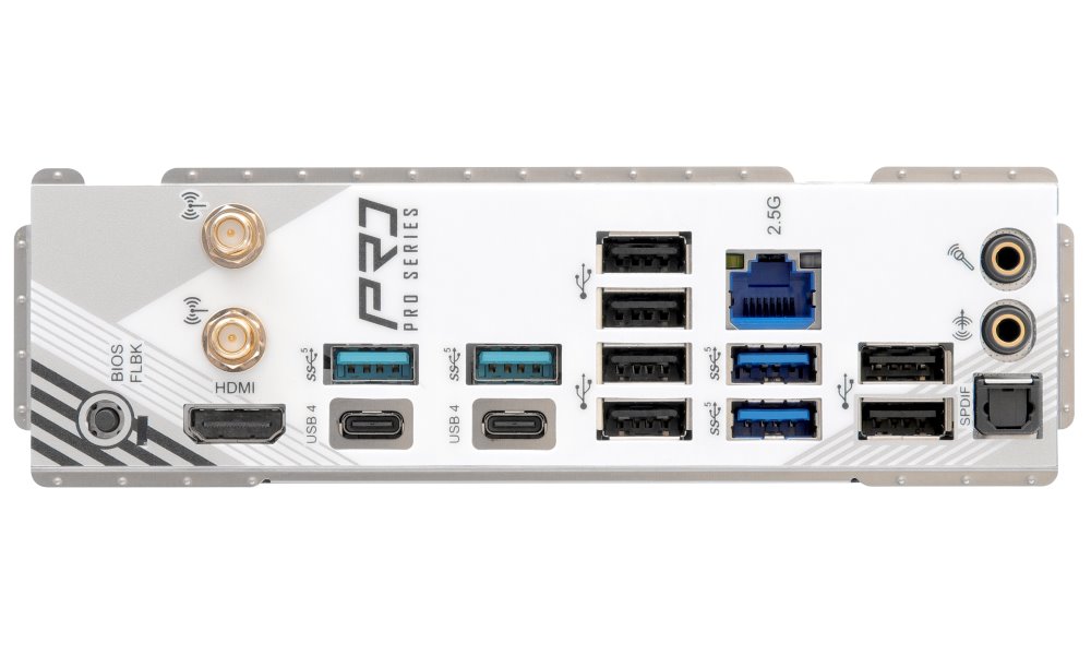 ASRock X870 Pro RS WiFi / AMD X870 / AM5 / 4x DDR5 DIMM / 3x M.2 / HDMI / USB-C / WiFi / ATX