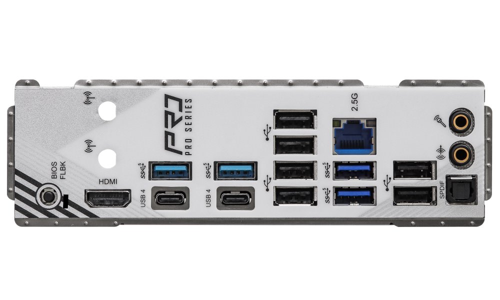 ASRock X870 Pro RS / AMD X870 / AM5 / 4x DDR5 DIMM / 3x M.2 / HDMI / USB-C / ATX