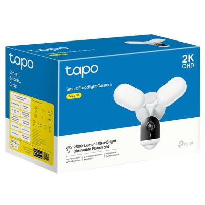 TP-Link Tapo C720, venkovní kamera s reflektorem, 2K, WiFi, IR senzor, audio, SD, IP65