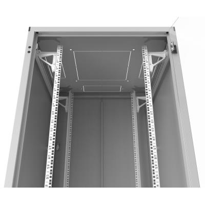 SOLARIX Rozvaděč LC-50 24U, 800x800 RAL 7035, skleněné dveře