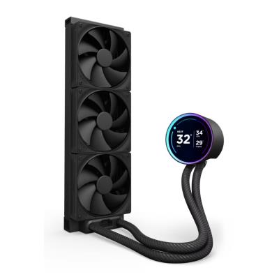 NZXT vodní chladič Kraken 360 ELITE / 3x120mm fan / 4-pin PWM / LCD disp. / 6 let