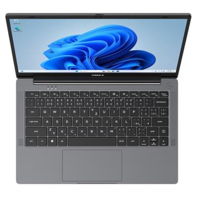 UMAX notebook VisionBook 14WN Plus/ 14,1" IPS/ 1920x1080/ N100/ 8GB/ 256GB SSD/ HDMI/ USB-C/ 3x USB 3.0/ W11 Pro/ šedý