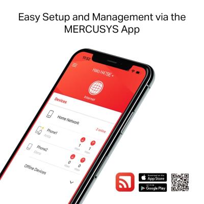 TP-Link Mercusys Halo H47BE(2-pack) WiFi systém, WiFi 7, BE9300, 1,5GHz Quad-Core CPU, 3x 2,5GWAN/LAN