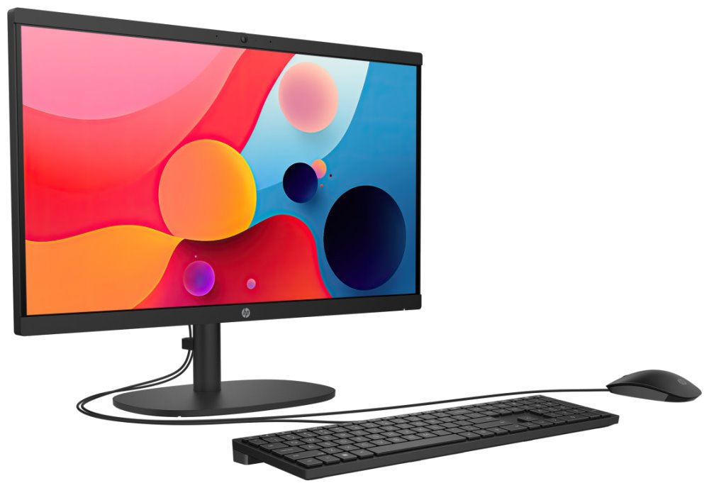 HP 22-dg0000nc/ AiO / N100/ 8GB DDR5/ 512GB SSD/ Intel UHD/ 22" FHD matný/ W11H/ kbd+myš/ černý