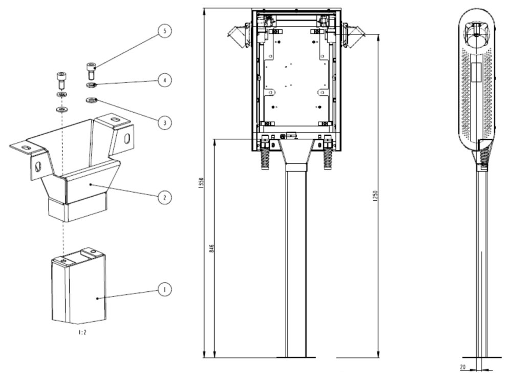 OlifeEnergy Stojan pro Doublebox