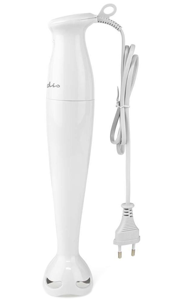 NEDIS ruční mixér/ spotřeba 150 W/ 1 rychlost/ síťové napájení/ bílý