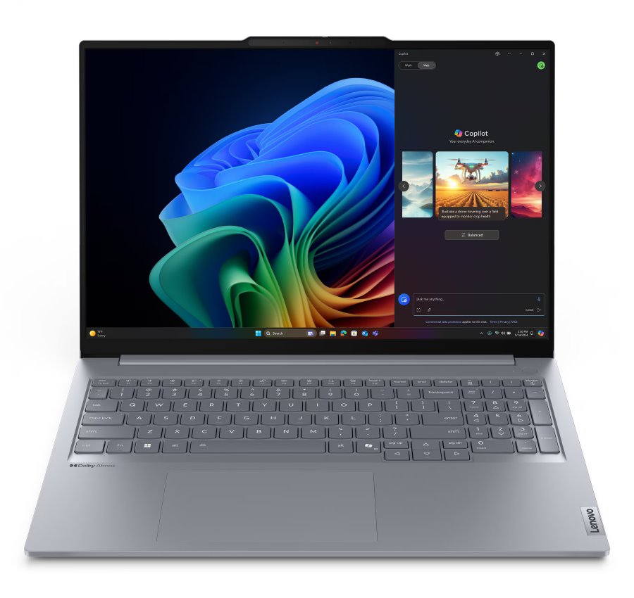 Lenovo ThinkBook 16 G7/ SD-X1P-42-100/ 16GB DDR5/ 512GB SSD/ Qualcomm Adreno/ 16"WUXGA,matný/ W11H/ šedý