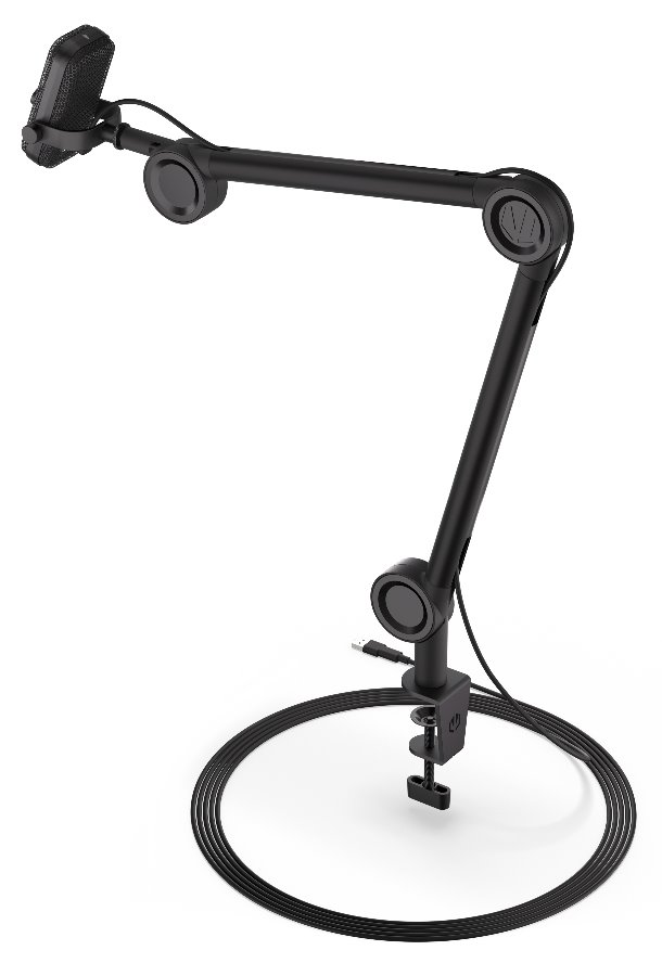 Endorfy mikrofon Solum Voice / drátový / 2xpop up filtr / ARGB podsvícení / nastavitelné rameno / jack výstup / USB-C /