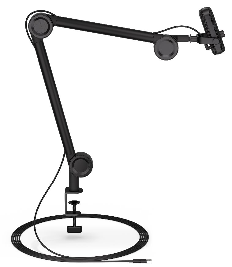 Endorfy mikrofon Solum Voice / drátový / 2xpop up filtr / ARGB podsvícení / nastavitelné rameno / jack výstup / USB-C /