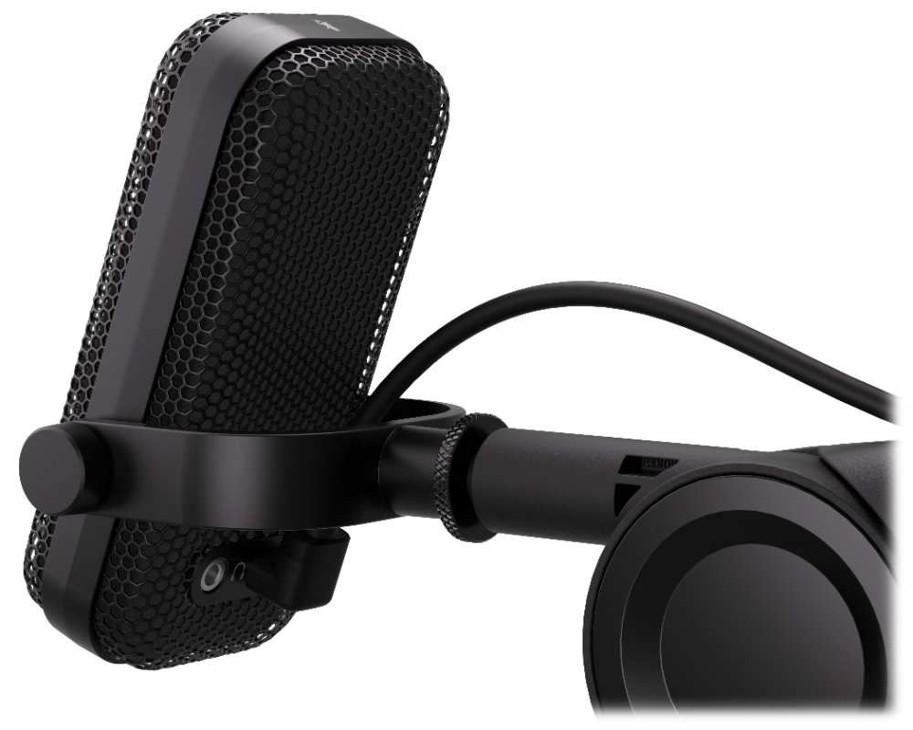 Endorfy mikrofon Solum Voice / drátový / 2xpop up filtr / ARGB podsvícení / nastavitelné rameno / jack výstup / USB-C /