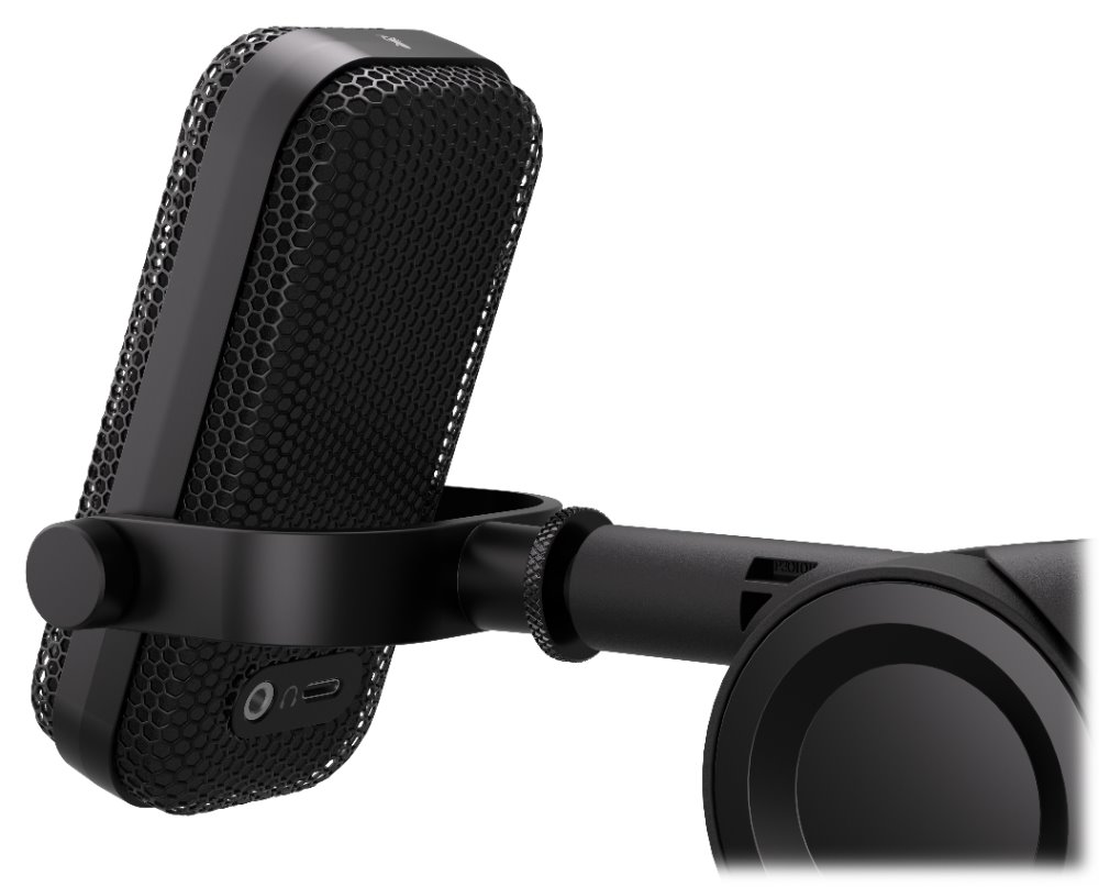 Endorfy mikrofon Solum Voice / drátový / 2xpop up filtr / ARGB podsvícení / nastavitelné rameno / jack výstup / USB-C /