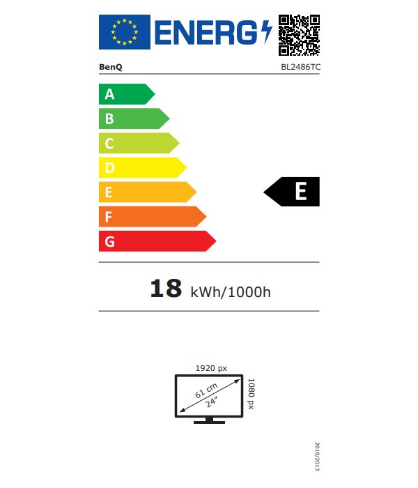 BENQ 24" LED BL2486TC/ 1920x1080/ IPS panel/ 1300:1/ 5ms/ HDMI/ DP/ USB-C/ Pivot/ audio/ černý