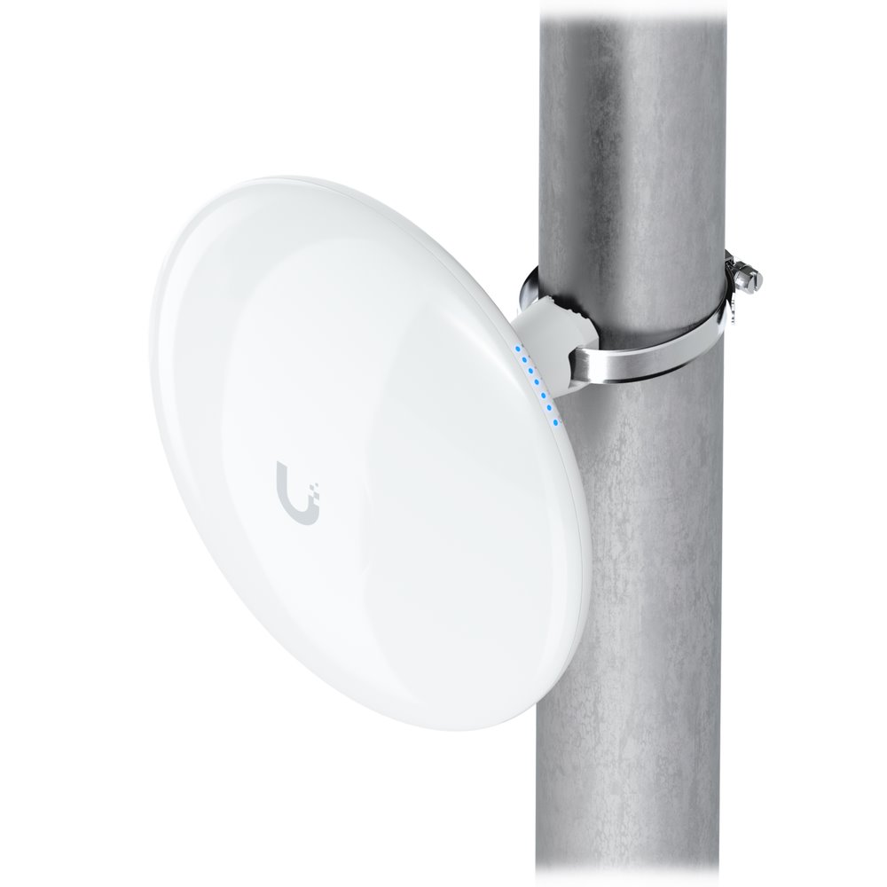 Ubiquiti UniFi Device Bridge Pro - 5GHz bezdrátový bridge s PoE Out, 19dBi, 2x GbE, funkce Wi-Fi Auto-Link, IPX6, 1 kus