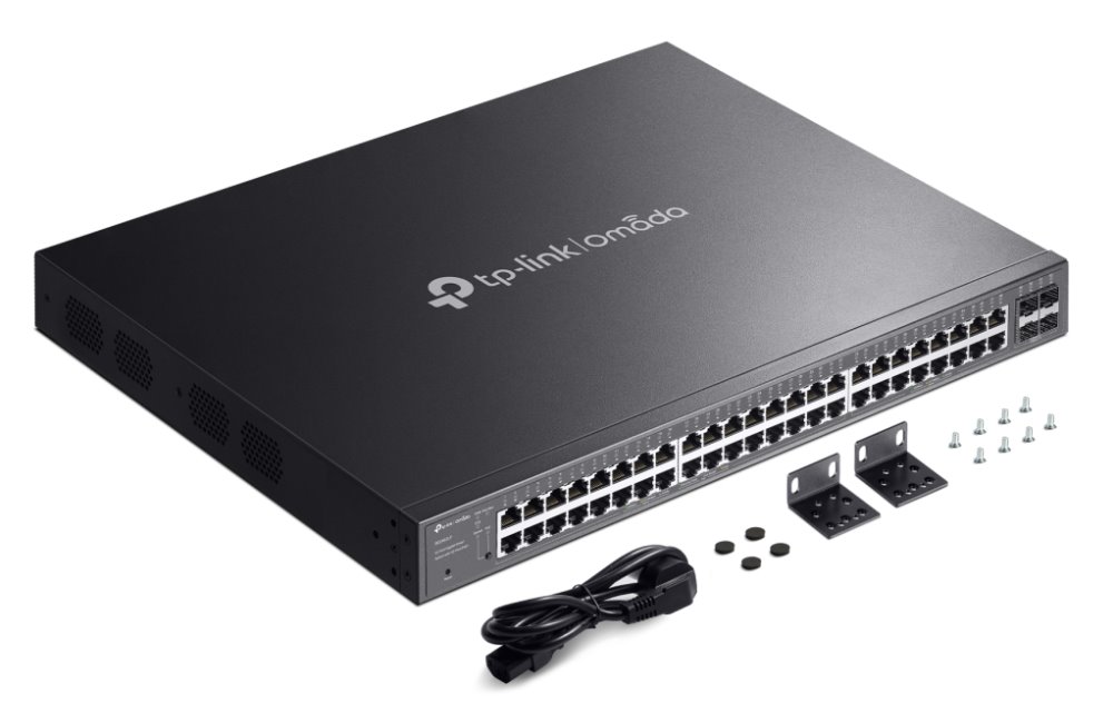 TP-Link SG2452LP, Omada 52-Port Gigabit Smart Switch 32-Port PoE+, 32 GLAN PoE+, 16x GLAN, 4x Gigabit SFP , 230W
