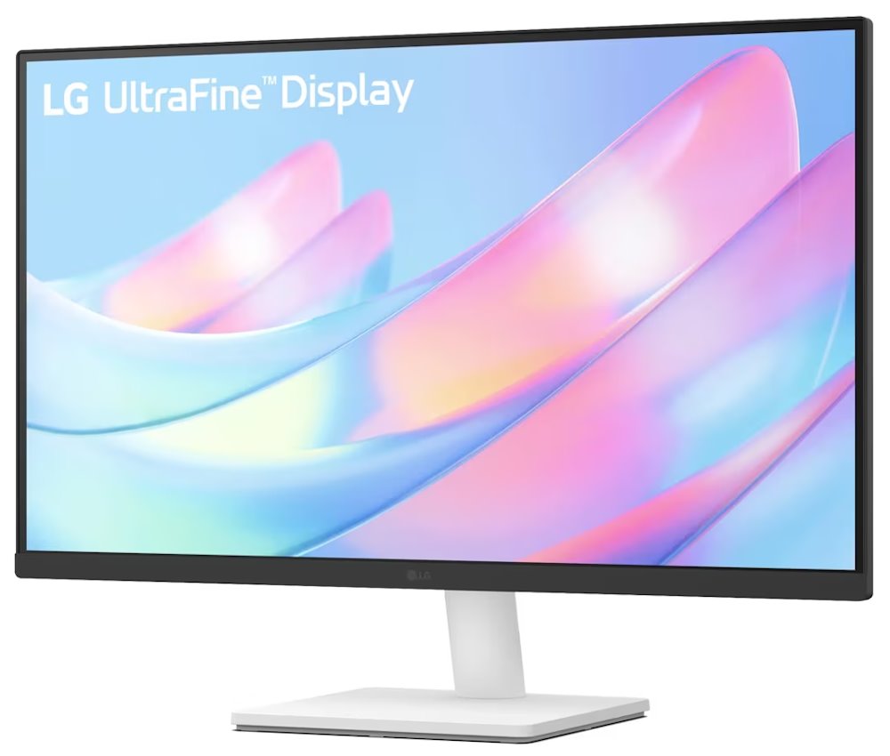 LG monitor 27US500-W 27"  IPS 4K / 3840x2160 / 5ms / 1000:1 / 300cd / 60Hz/ HDMI / DP / HDR10 bílý podstavec