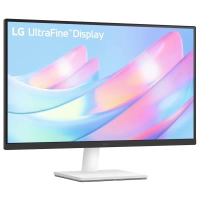 LG monitor 27US500-W 27"  IPS 4K / 3840x2160 / 5ms / 1000:1 / 300cd / 60Hz/ HDMI / DP / HDR10 bílý podstavec