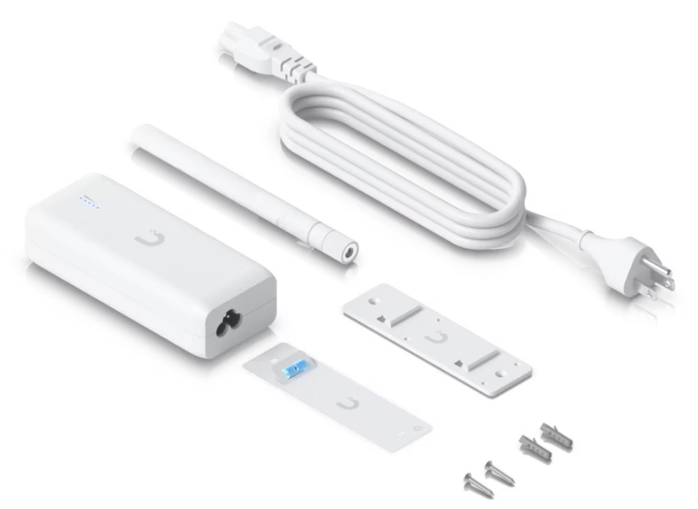 Ubiquiti UniFi Device Bridge - Gigabit PoE injektor, 48V, 15W, funkce Wi-Fi Auto-Link, včetně napájecího kabelu