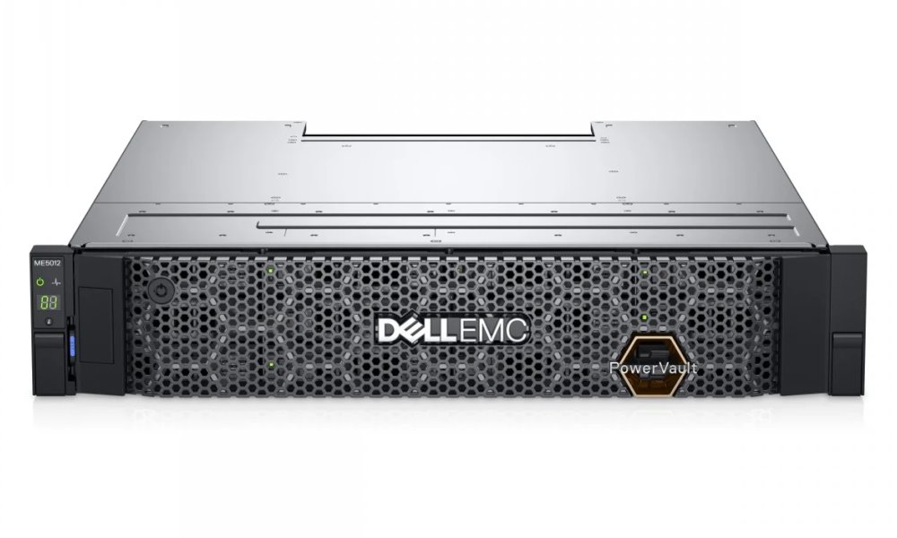 DELL Storage PowerVault ME5012/ SAS/ iSCSI/ FC/ 4x 1.92TB SSD + 4x 8TB 7.2k SAS/ 3Y PS NBD on-site