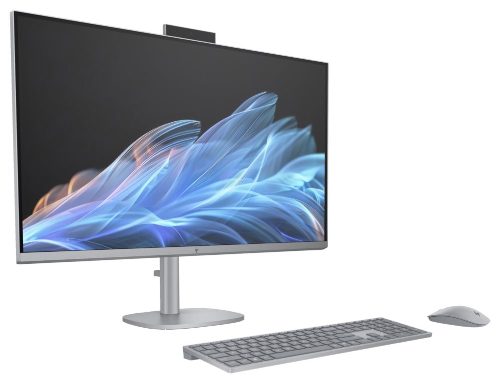 HP OmniStudio X 32-c0002nc/ AiO/ Ultra 7-155H/ 32GB DDR5/ 2TB SSD/ RTX 4050 6GB/ 31,5"4K/ W11H/ kbd+myš/ stříbrný