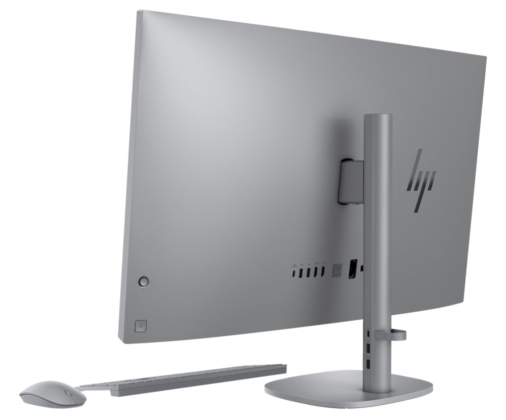 HP OmniStudio X 32-c0002nc/ AiO/ Ultra 7-155H/ 32GB DDR5/ 2TB SSD/ RTX 4050 6GB/ 31,5"4K/ W11H/ kbd+myš/ stříbrný