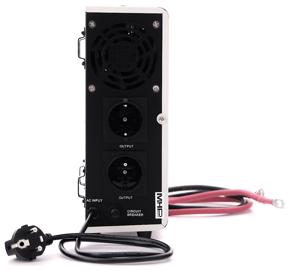 MHPower záložní zdroj WPU-300-12, UPS, 300W, čistý sinus, 12V