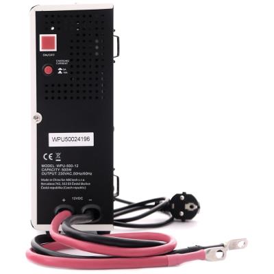MHPower záložní zdroj WPU-500-12, UPS, 500W, čistý sinus, 12V
