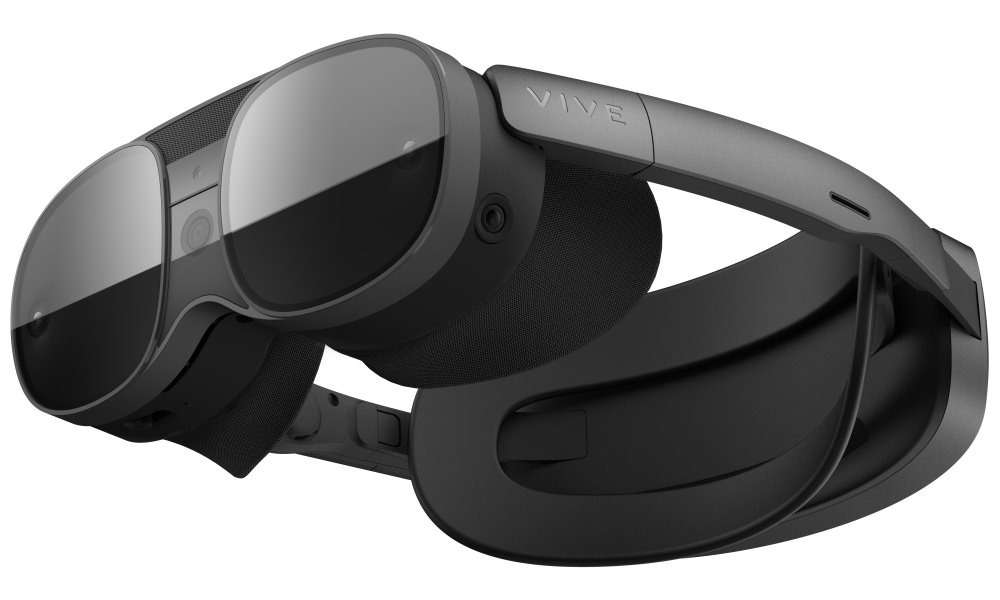 HTC VIVE XR Elite Refresh Brýle pro VR+ XR virtuální + smíšenou realitu /4K/ 6DoF/ 110°/ 90Hz/ 625g/ 2x ovládač/ baterie