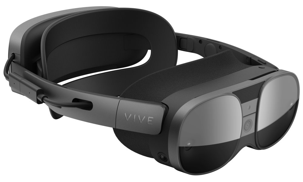 HTC VIVE XR Elite Refresh Brýle pro VR+ XR virtuální + smíšenou realitu /4K/ 6DoF/ 110°/ 90Hz/ 625g/ 2x ovládač/ baterie