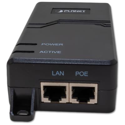 Planet POE-163 PoE injektor IEEE802.3at, 30W, 1000Base-T, na zeď