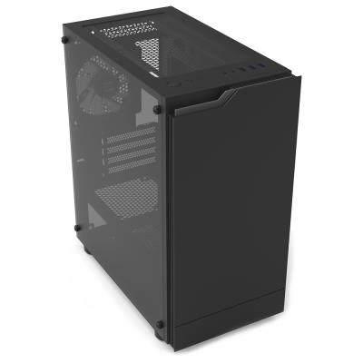 Zalman skříň T4 Plus / miniT / 1x120mm fan ARGB / USB 2.0 / USB 3.0 / tvrzené sklo / černá