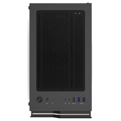 Zalman skříň T4 Plus / miniT / 1x120mm fan ARGB / USB 2.0 / USB 3.0 / tvrzené sklo / černá