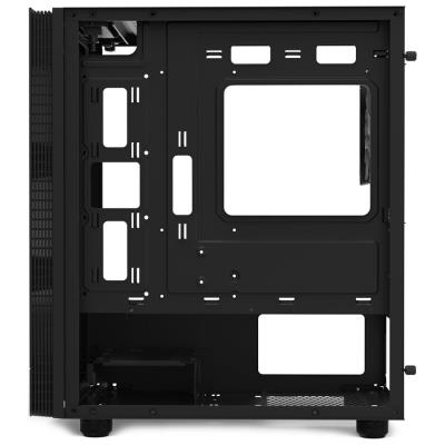 Zalman skříň T4 Plus / miniT / 1x120mm fan ARGB / USB 2.0 / USB 3.0 / tvrzené sklo / černá