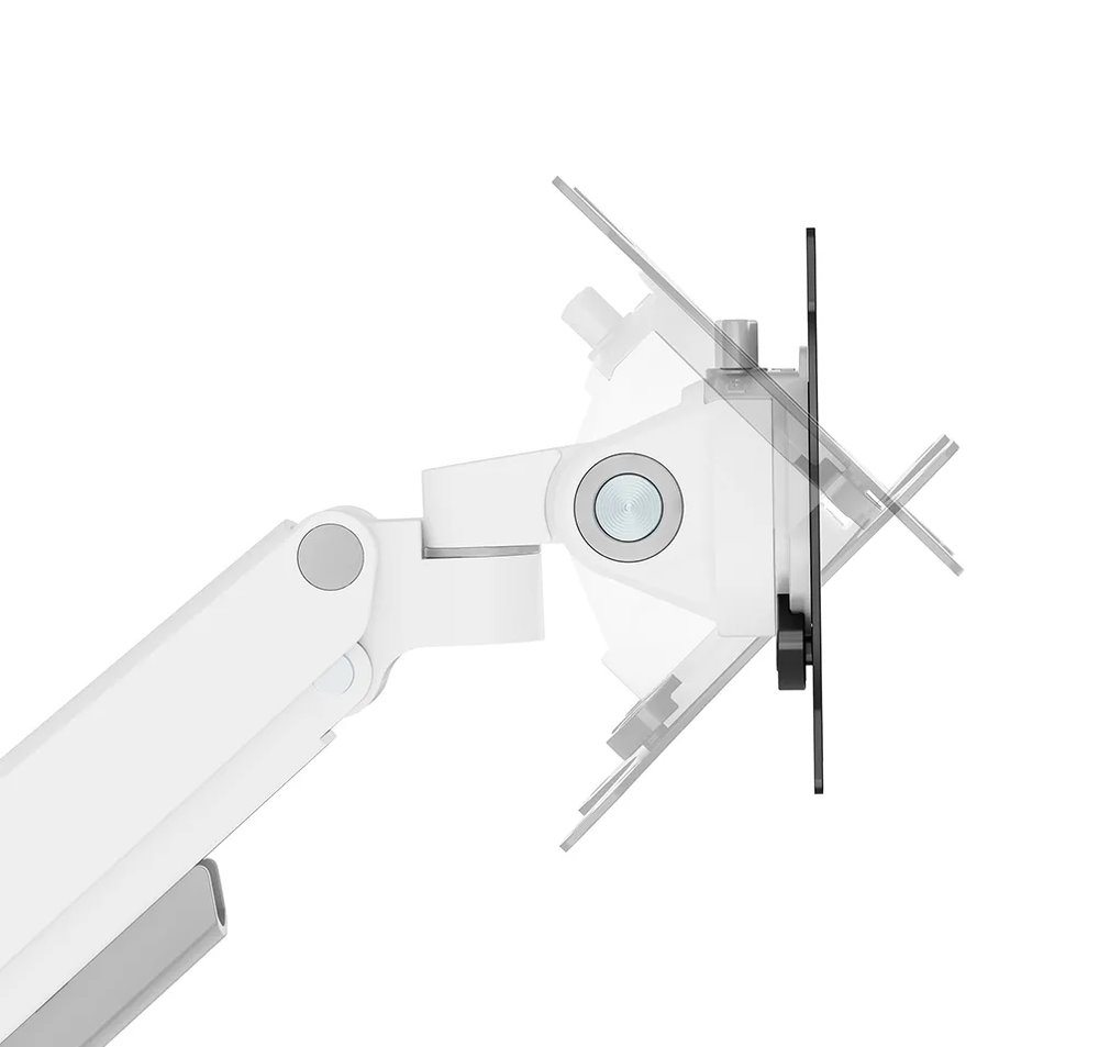 Neomounts  DS70-250WH1 Neomounts NEXT Slim Desk Mount, single display (topfix clamp/grommet), white