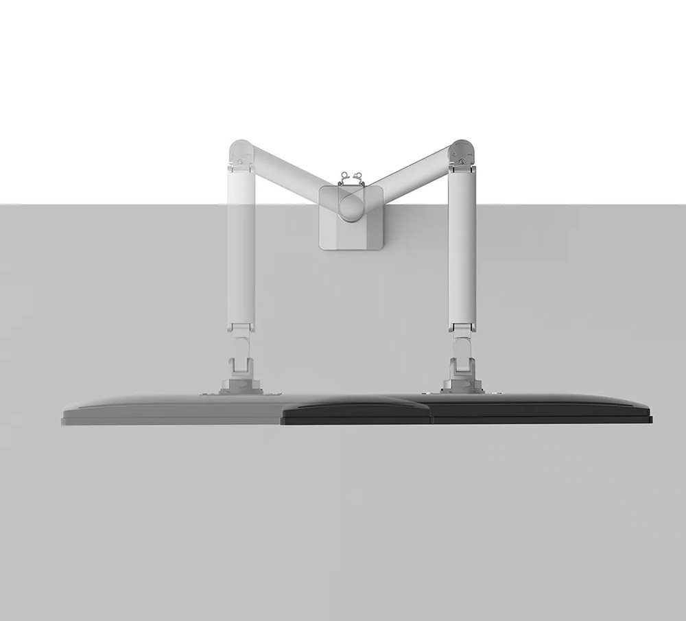 Neomounts  DS70-250SL1 Neomounts NEXT Slim Desk Mount, single display (topfix clamp/grommet), silver
