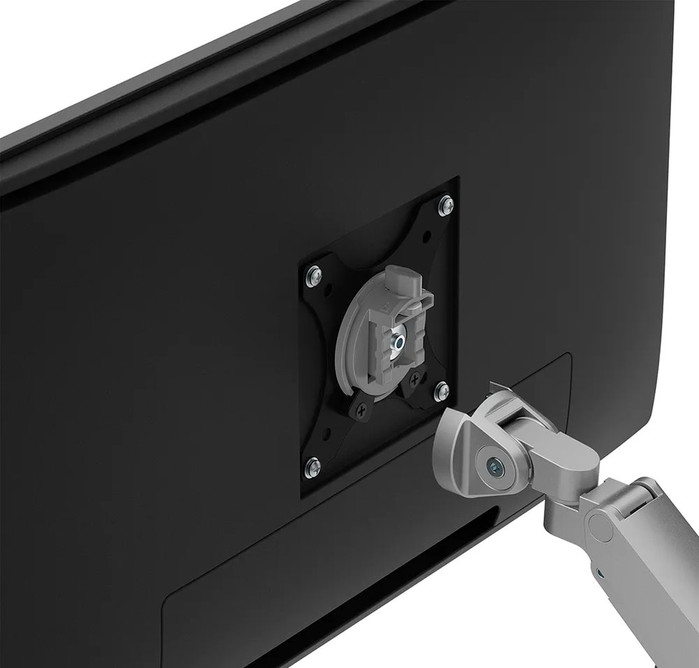 Neomounts  DS70-250SL1 Neomounts NEXT Slim Desk Mount, single display (topfix clamp/grommet), silver