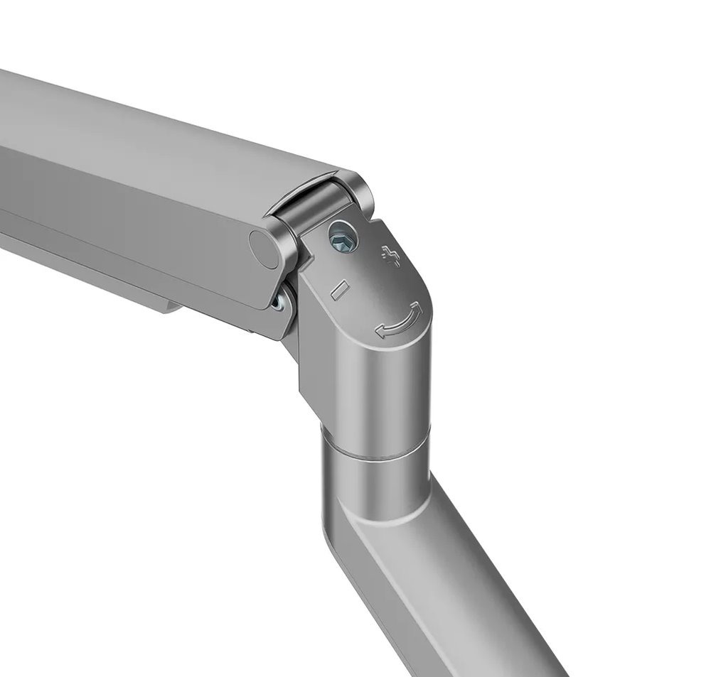 Neomounts  DS70-250SL1 Neomounts NEXT Slim Desk Mount, single display (topfix clamp/grommet), silver