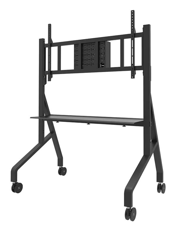 Neomounts FL50-575BL1 Neomounts MOVE Go XL Mobile Floor Stand (fast install, height adjustable), black