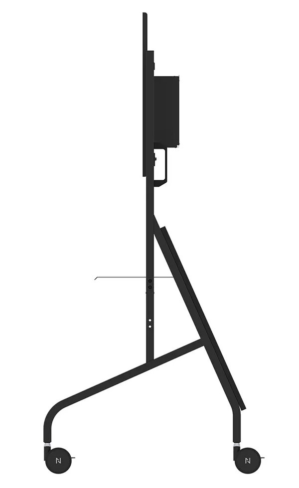 Neomounts FL50-575BL1 Neomounts MOVE Go XL Mobile Floor Stand (fast install, height adjustable), black