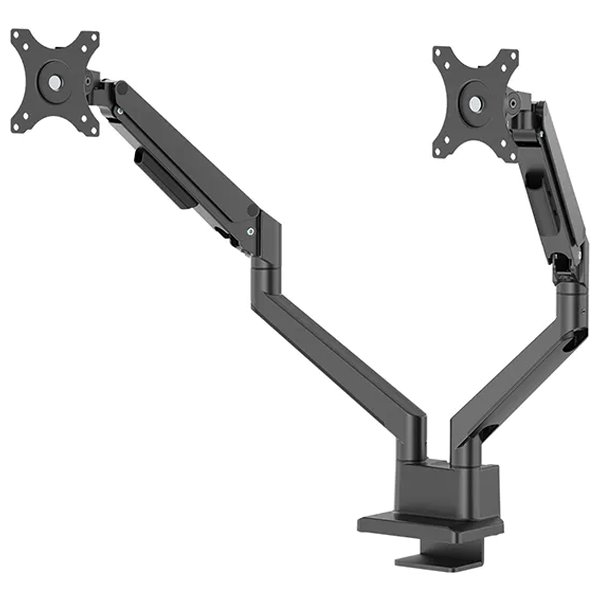 Neomounts  DS70-250BL2 Neomounts NEXT Slim Desk Mount, double display (topfix clamp/grommet), black
